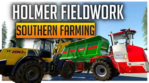 Manure Spreading With The Holmer Southern Farming Farming Simulator