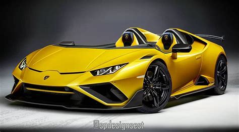 Lamborghini Huracan Evo Rwd Speedster Concept Looks Like A Missile