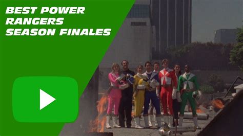 Top Ten 41 Best Power Rangers Season Finales Youtube