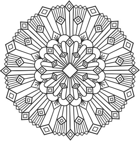 Get This Free Printable Art Deco Patterns Coloring Pages For Grown Ups