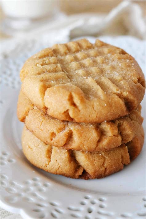The Easiest Chewy Peanut Butter Cookies The Anthony Kitchen