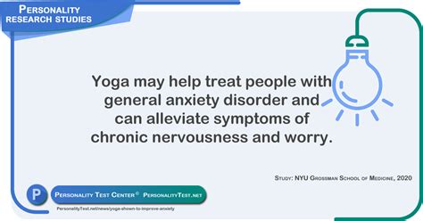 Yoga May Help Treat People With General Anxiety Disorder