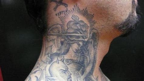 49 Impressive Religious Neck Tattoos