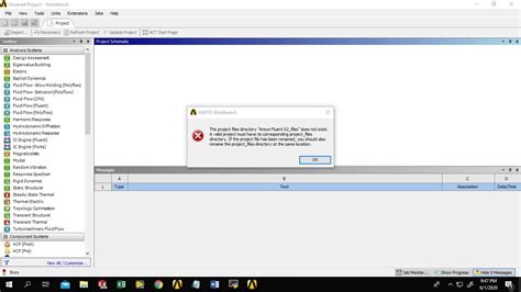 Cant Open The Ansys Workbench Rename File