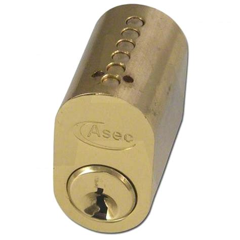 Asec 6 Pin Scandinavian Oval External Cylinder