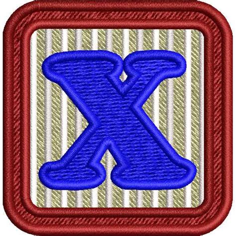 Alphabet X 10k Best Embroidery Designs
