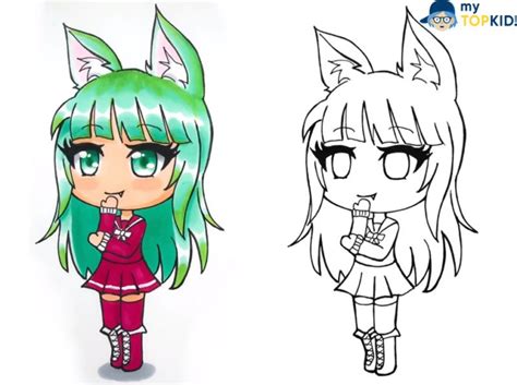 Gacha Life Coloriage Nouvelle Grande Collection Imprimer Gratuitement