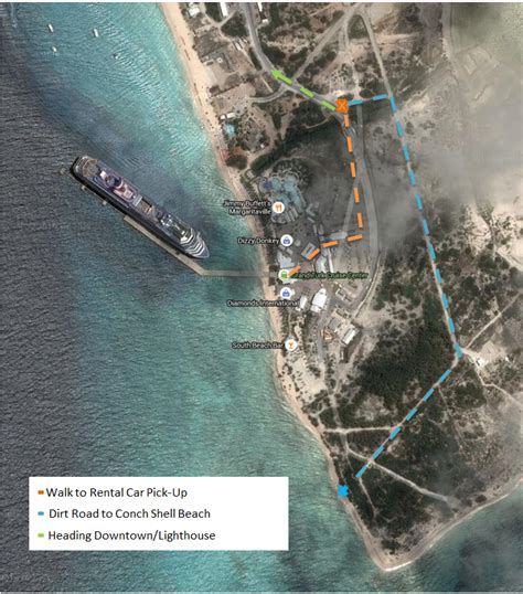 Grand Turk Cruise Port Map Maping Resources