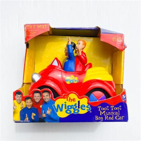 The Wiggles Big Red Car Toy Spin Master 2003 Original Og Wiggles