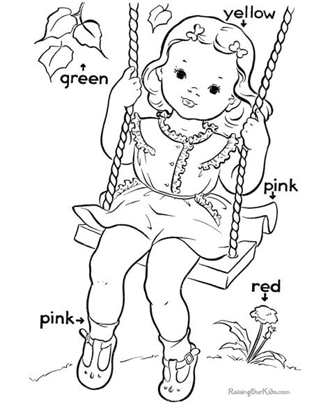 Learning primary colors 011 | Coloring pages, Preschool coloring pages