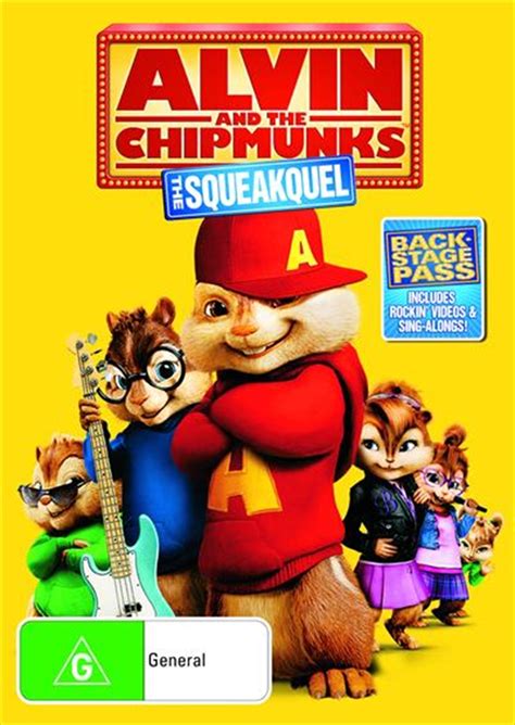 Alvin And The Chipmunks The Squeakquel Animated Dvd Sanity