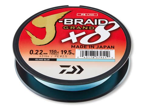 Daiwa J Braid Grand X8E 135m IB Multiple Options