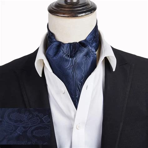 Buy Ikepeibao Ascot Tie Cravat Men Neck Tie Jacquard
