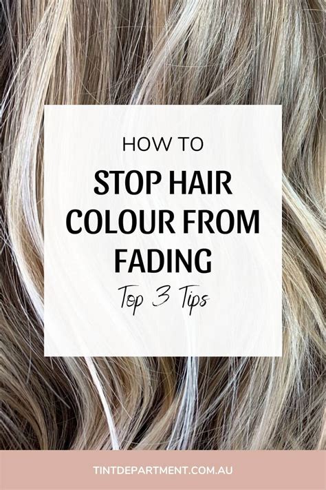 How To Stop Hair Colour From Fading Top 3 Tips To Stop Colour Washin