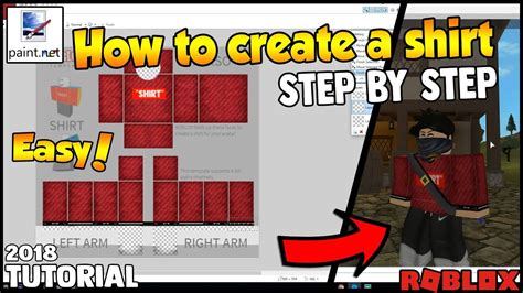Want to know how to make a shirt on roblox? How to MAKE your own SHIRT! 2018 [Easy & fast tutorial ...