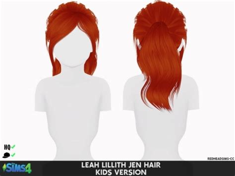Leah Lillith Jen Hair Kids And Toddler Version By Thiago Mitchell At