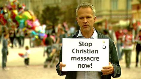 That's right, i said cannot sin. Stop Christian massacre now! - spot akcji społecznej - YouTube
