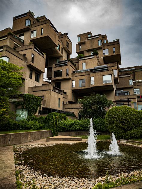 Habitat 67 A Prefabricated Housing Structure Designed By Israel Born
