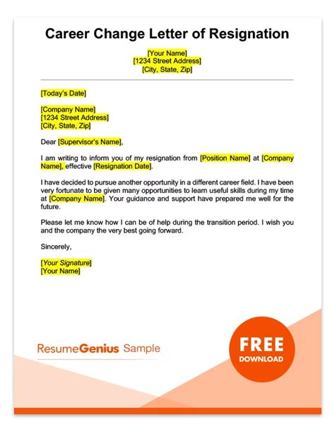 While cover letters that are emailed do not have as conservative a format as traditional snail mail cover letters, there is still a specific structure one should observe when drafting and sending them. Career-Specific Resignation Letters | Teacher, Nurse ...
