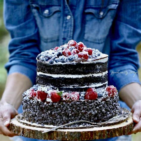 Tips For A Beautiful And Delicious Berry Topped Cake French Country Cottage