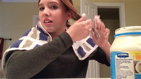 He wouldn't let me get a word in and it. How to get slime out of your hair ( I got slime stuck in ...
