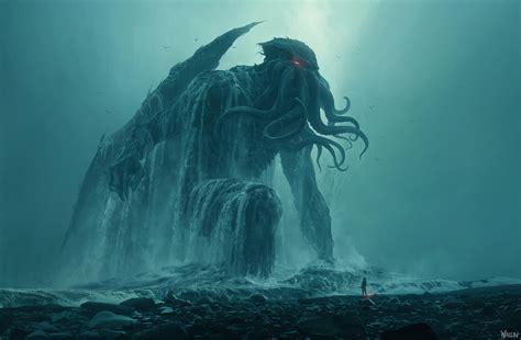 Cthulhu Ascending By Andrée Wallin Imaginarymonsters