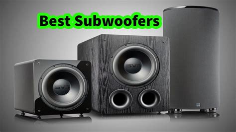 This 2.1 setup comes with a dedicated subwoofer that helps deliver a little extra boom in the bass range. Best Budget Home Theater Subwoofer 2020 - YouTube