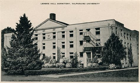 Lembke Hall Dormitory Valparaiso University Circa 1940s Flickr