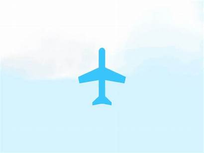 Airplane Icon Animation Icons Completed Dribbble Situational