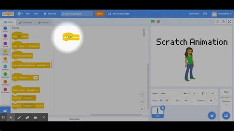 Scratch Animation Program Part 2 With Audio Youtube