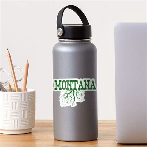 Montana Roots Sticker For Sale By Surgedesigns Redbubble