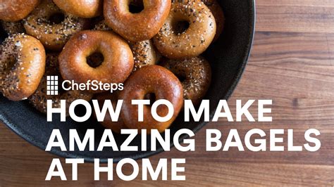 How To Make Amazing Bagels At Home Youtube