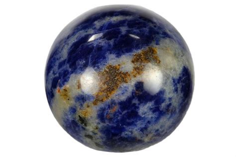 .9" Polished Sodalite Sphere For Sale - FossilEra.com