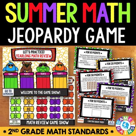 Math Card Games Second Grade Ihsanpedia