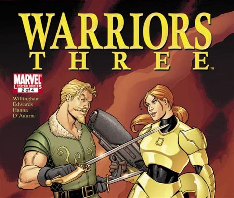 Warriors Three 2010 2 Comic Issues Marvel