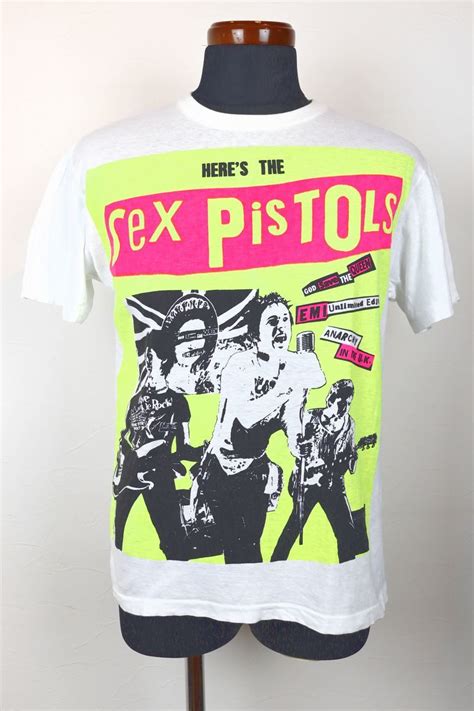 70~80s Sex Pistols Vintage T Shirts Great Power