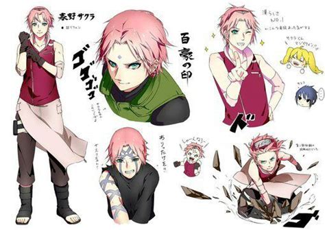 Sakura Genderbend Naruto Amino