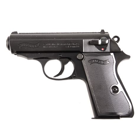 Airsoft Pistol Walther Ppks Black Metal Slide Asg Afg Defenseeu