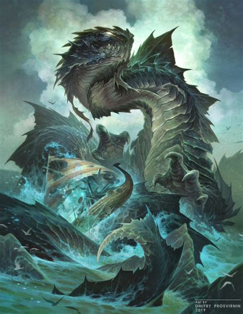 Sea Serpent By D8p On Deviantart Sea