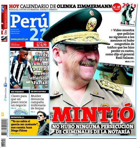 periódico perú 21 perú periódicos de perú edición de martes 26 de febrero de 2013