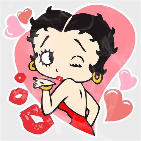 Betty Boop Kisses Etsy
