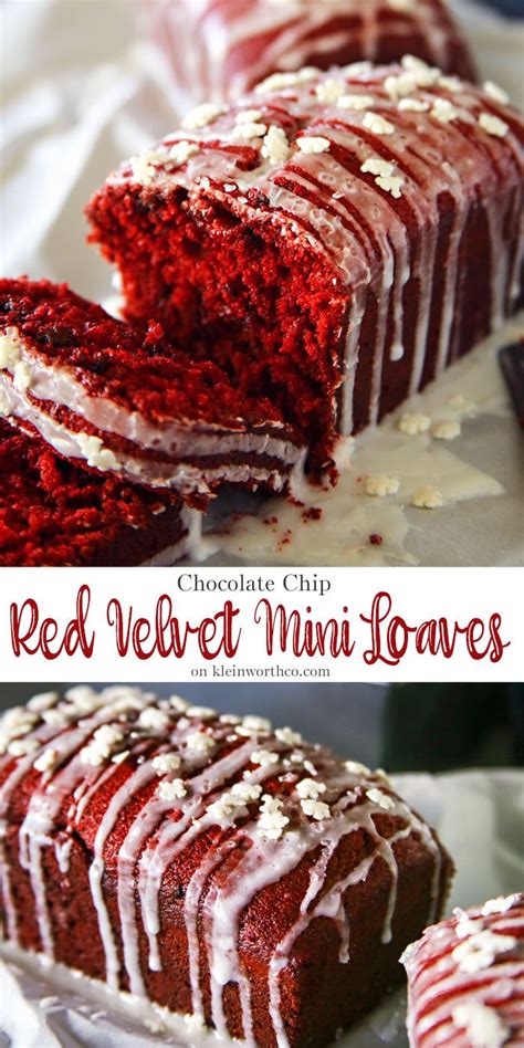 For enough easy christmas desserts to feed a party full of guests, try a great recipe that takes under 30 minutes prep time and feeds a dozen or more! Chocolate Chip Red Velvet Mini Loaves are a delightful homemade gift to give to neighbors or ...