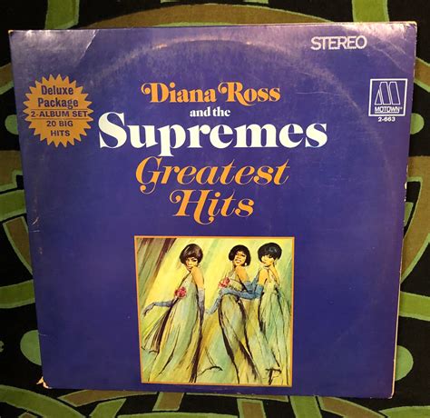 1967 Motown Records Diana Ross And The Supremes Greatest Hits Etsy