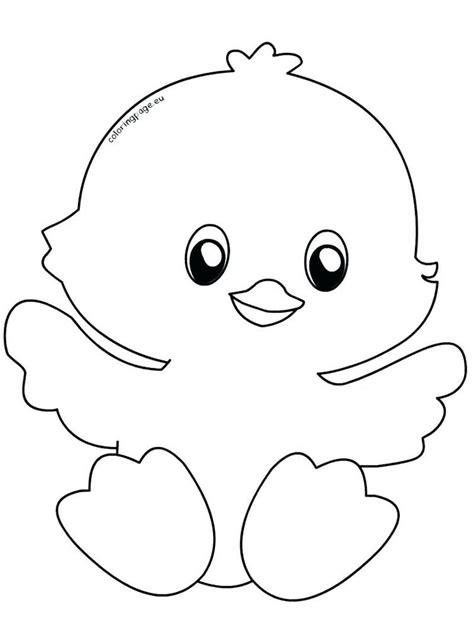 Cute Chicken Coloring Pages PDF for Children  Coloringfolder.com