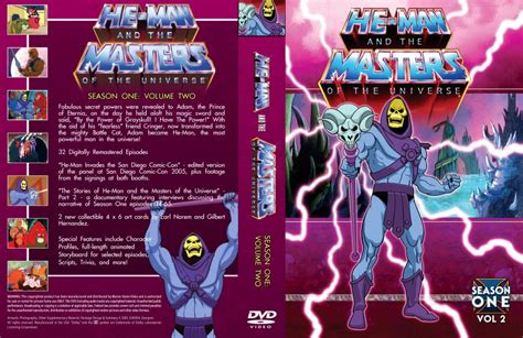 He Man And The Masters Of The Universe Volume Two Tv Dvd Custom