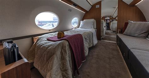 Gulfstream G650 Interior Bed