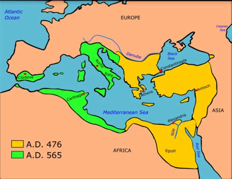 Byzantine Empire Historical Maps By Teach Simple
