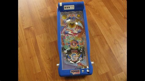 Supersonic Pinball Game Sonic The Hedgehog Pinball Machine Youtube