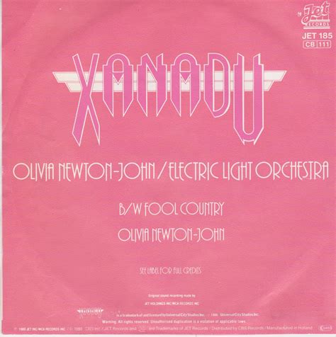 Electric Light Orchestra Xanadu 7 Inch