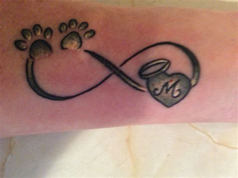 Tattoo In Memory Of My Dog Max Infinity Tattoo On Wrist Tattoos